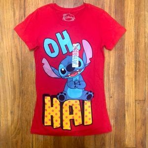 NWT Stitch Shirt Official Disney Merch Medium